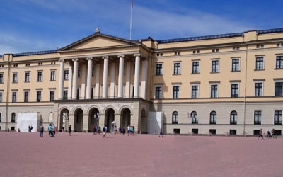 The Royal Palace in Oslo and Oscarshall at Bygdøy